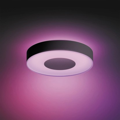 Philips Hue Stropna svetilka White & Color Ambiance Infuse M Črna 2400 lm