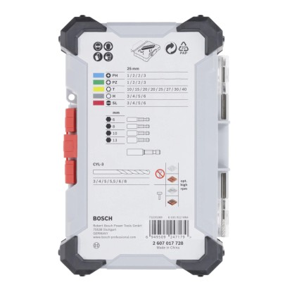 Bosch Komplet vijačnih nastavkov in svedrov za beton CYL-3 ekstra trd 35-delni