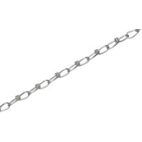 LUX-TOOLS Vozlana veriga pocinkana 3,1 mm Metrsko blago