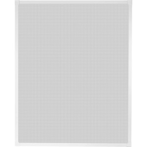 Okvir proti mrčesu za okna Aluminij 100 cm x 120 cm Bele barve