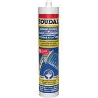 Soudal Sanitarni silikon 280 ml transparenten