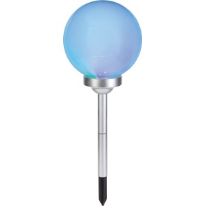 Solarna vbodna svetilka Bojano kromirana