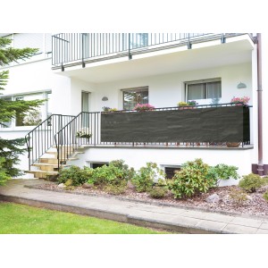 Balkonska ponjava antracitna 90 cm x 500 cm