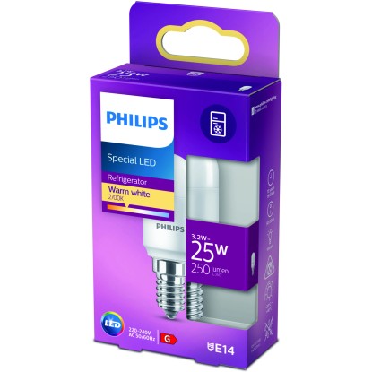 Philips LED sijalka T25 za hladilnik E14/3,2 W 250 lm toplo bela