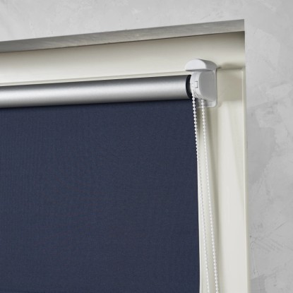 Cocoon Easy Fix Zatemnilna rolo zavesa temno modra 60 cm x 150 cm