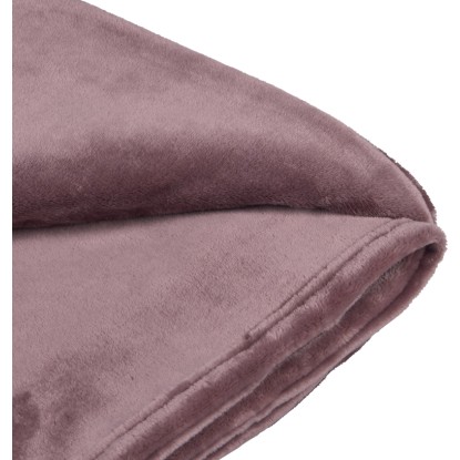 Odeja iz flisa Blush Bordeaux Rožnata 150 cm x 200 cm
