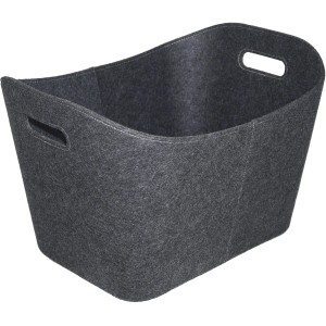 Firefix Košara za drva iz filca 56 cm x 35 cm Antracit