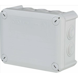 OBO Razdelilna doza nadometna 15 cm x 11,6 cm siva IP66