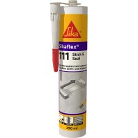 Sika Tesnilna masa Sikaflex-111 Stick & Seal siva 290 ml