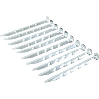 Šotorski klini zaviti pocinkani 180 mm 10 kosov