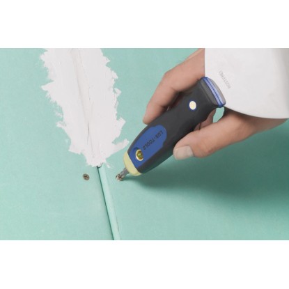 LUX-TOOLS Lopatica nerjaveča 2K mehak ročaj 150 mm