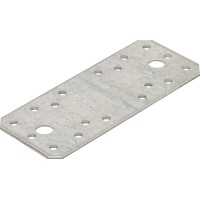 Ploščati spojnik, pocinkan, 140 mm x 55 mm, 10 kosov