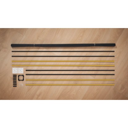 tesa Insect Stop Zaščita proti mrčesu okvir s sponkami za okno 1,00 x 1,20 m