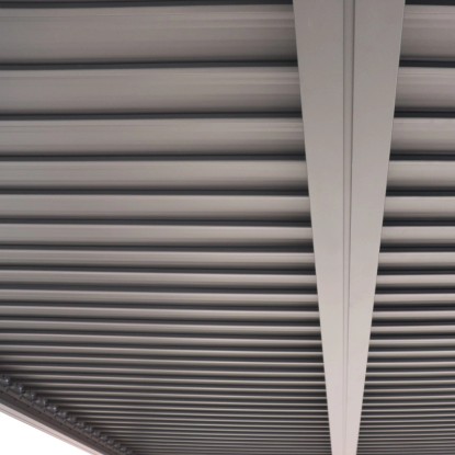 Hespéride Bioklimatska pergola Evonis 3 x 3 m Gris grafit