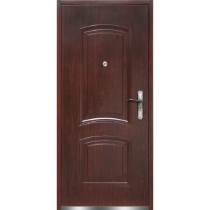 O.K. Doors Notranja vhodna kovinska vrata RA08 mahagonij 90 leva