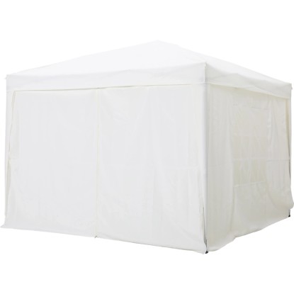 Zložljivi paviljon Papanoa kremno bel 293 cm x 293 cm