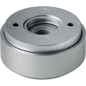 Pohištvena noga za izravnavo višine, 2-delna Ø 5 cm srebrna