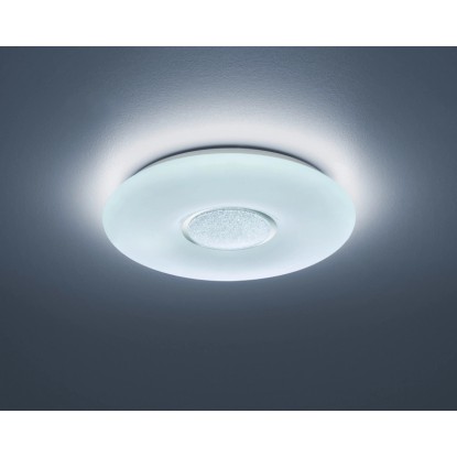 LED stropna svetilka Akina bela z 1-spotom 21 W 2100 lm