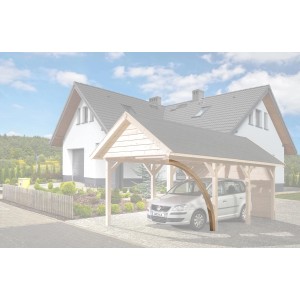 Lok iz lepljenega lesa za Weka avtomobilske nadstreške 614 in 615