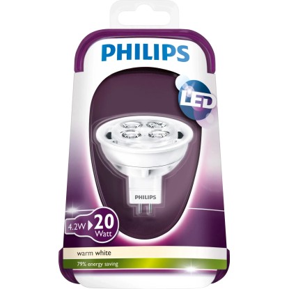 Philips reflektorska LED sijalka MR16 GU5,3/3 W 230 lm Topla bela svetloba
