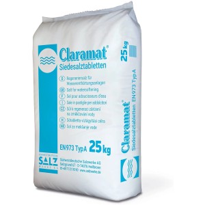 Tabletirana sol za regeneracijo ionskih izmenjevalcev 25 kg