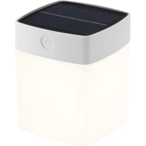 Solarna mizna svetilka kvader bela