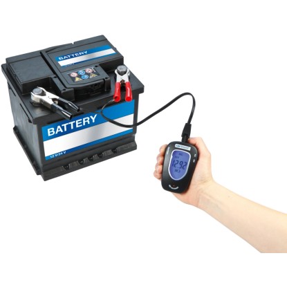 Cartrend Tester za baterije z LCD zaslonom 12/24 V