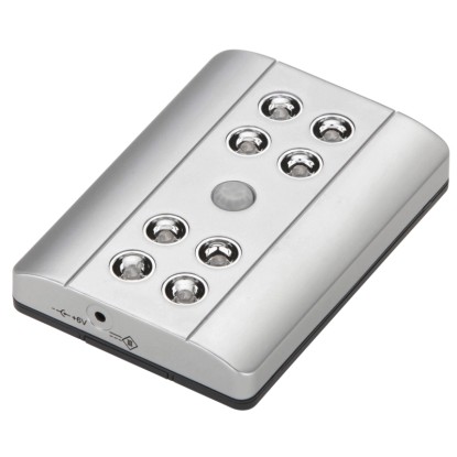 Briloner LED-svetilka za spodnjo vgradnjo Lero 8-plamenska vklj. z baterijo