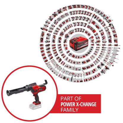 Einhell Power X-Change Akumulatorska kartušna pištola TE-SG 18/10 Li Solo