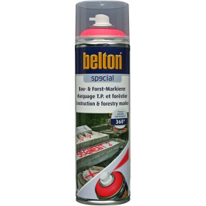 Belton Special Označevalec za gradb. in gozdarstvo neon rdeč svilnato mat 500 ml