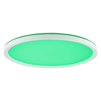Brilliant Stropna LED-svetilka Velion bela Ø 29,3 cm