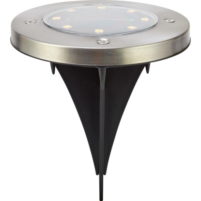 Solarna talna LED-svetilka Faenza Ø 11,5 cm x 13,5 cm 3 kosi