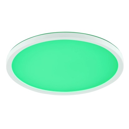Brilliant Stropna LED-svetilka Velion bela Ø 29,3 cm
