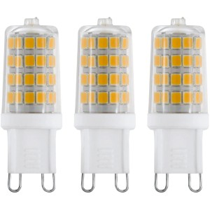Eglo Sijalka LED G9 cevaste oblike 3 W 320 lm 3 v kompletu 4,9 x 1,6 cm (V x Ø)