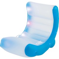 Gugalni naslanjač z LED-lučko 90 cm