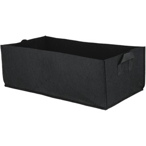 Homeogarden Sadilna vreča PlantIN pravokotna črna 57 l