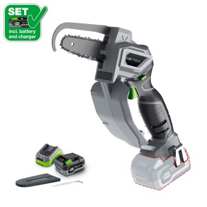 LUX-TOOLS Akumulatorska enoročna žaga za veje 1 PowerSystem A-EAS-20/156 Komplet