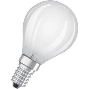 Bellalux LED sijalka v obliki trobente, Filament, mat E14 4 W 470 lm topla bela