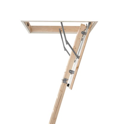 Dolle Podstrešne stopnice Kompakt 3-delne s pokrovčki na nogah 120 x 60 cm FSC®